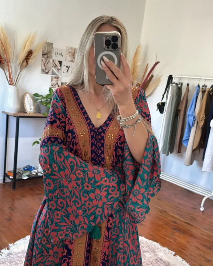 Φόρεμα Κοντό Boho - Image 3