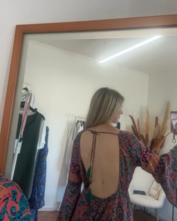 Φόρεμα Κοντό Boho - Image 5