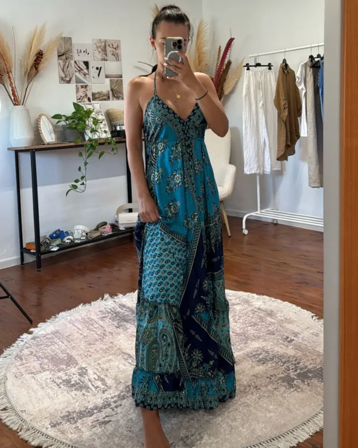 Φόρεμα Boho Με Σχέδιο
