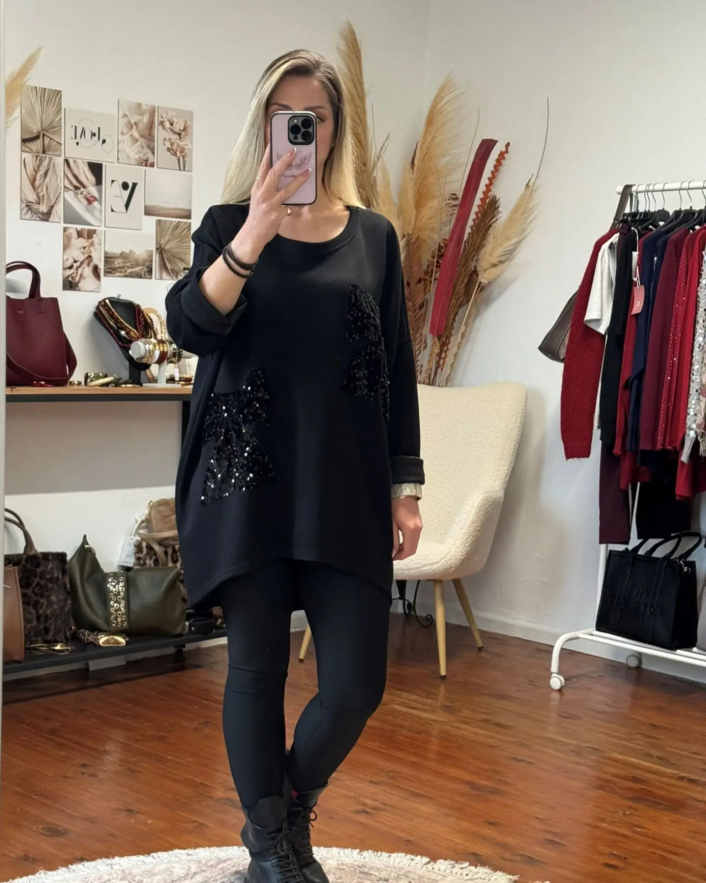 μπλούζα βισκόζη με φιόγκους